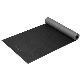 Gaiam Yoga Mat 4mm Black